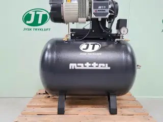 Mattei Lamelkompressor 1,1kw. 120L/min. 10bar