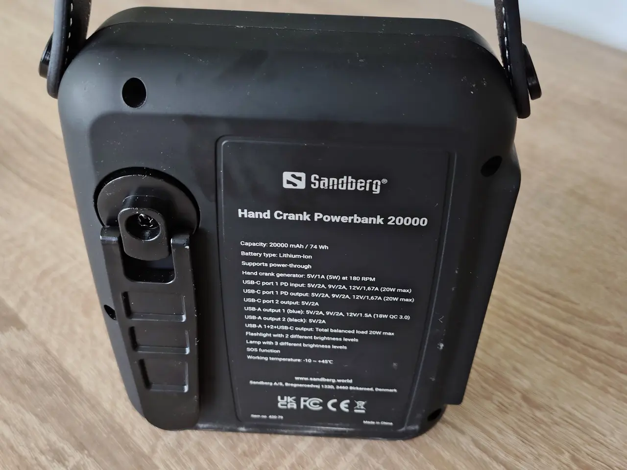 Billede 4 - Sandberg 20W Powerbank 20000mA