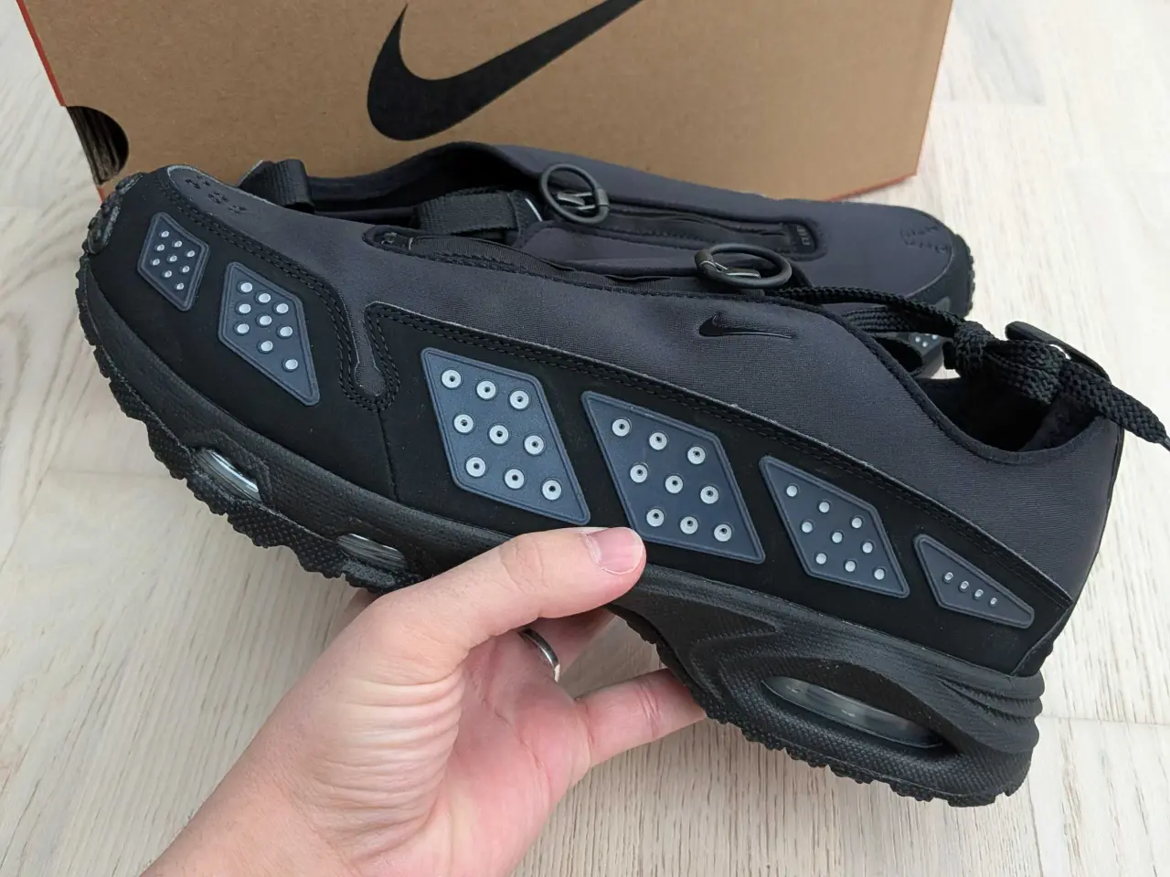 Billede 2 - Nike Air Max sunder black silver