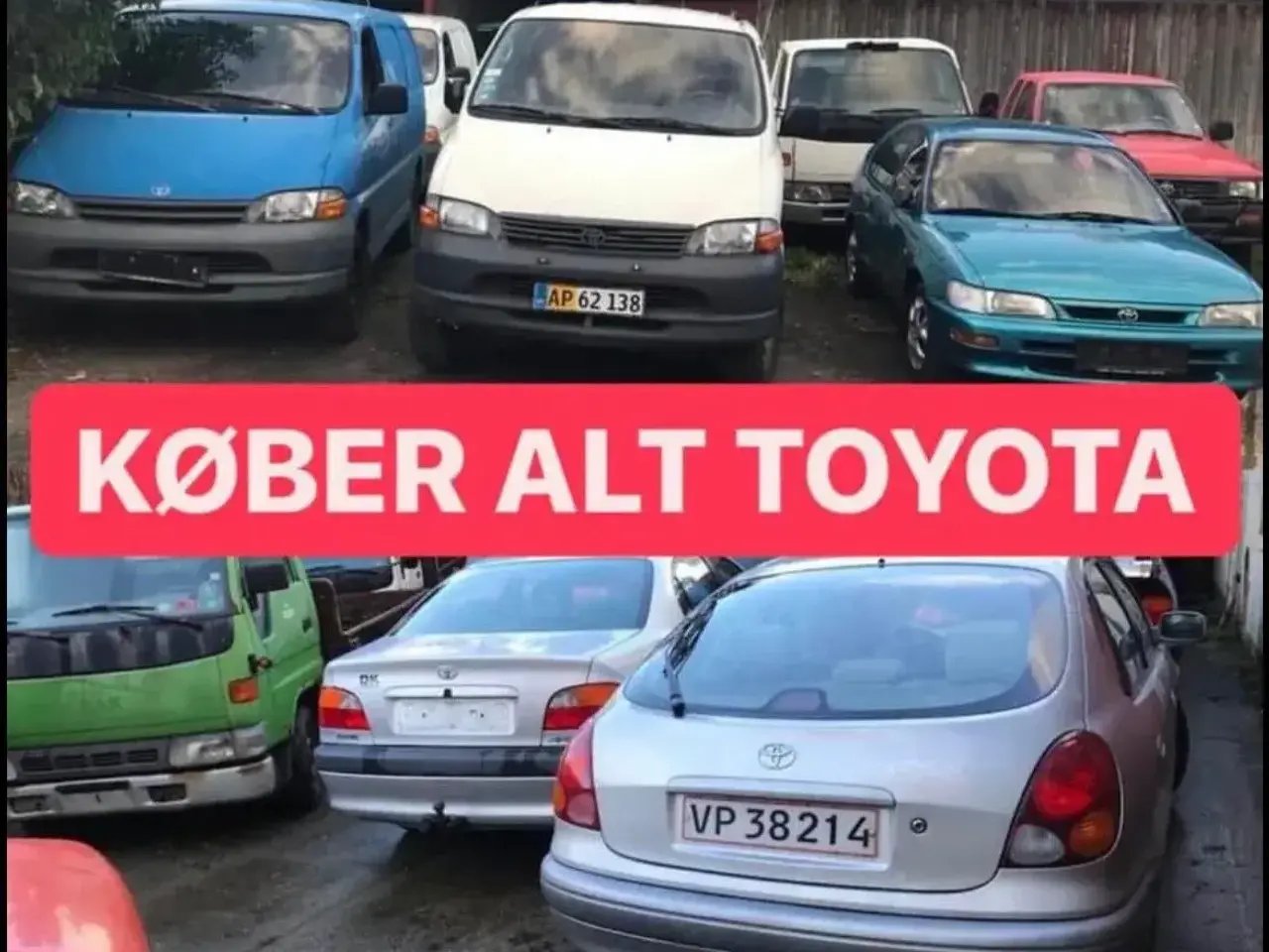 Billede 1 - Toyota købes til EXPORT