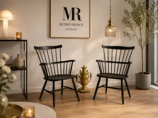 2 FDB J52B Børge Mogensen Spisebordsstole