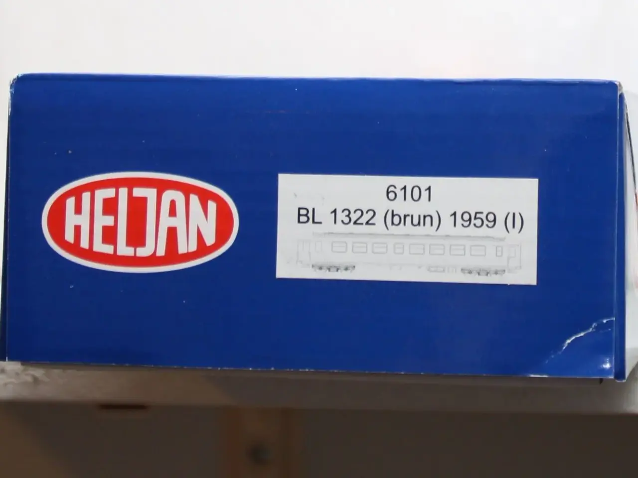 Billede 3 - HELJAN  H0  6101  DSB  Personvogn