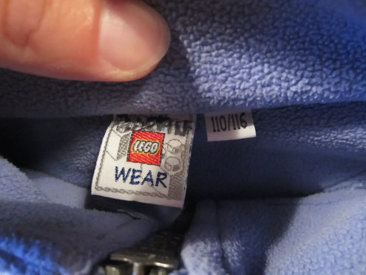 Billede 2 - Lego Fleece trøje i lilla str. 110 / 116