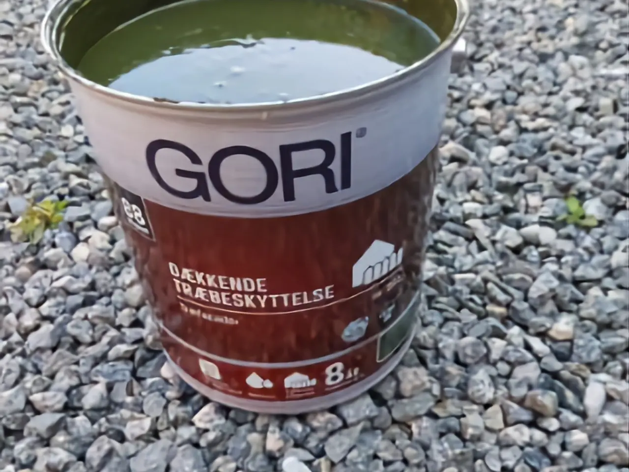 Billede 3 - Gori 88 grøn umbra 5l.