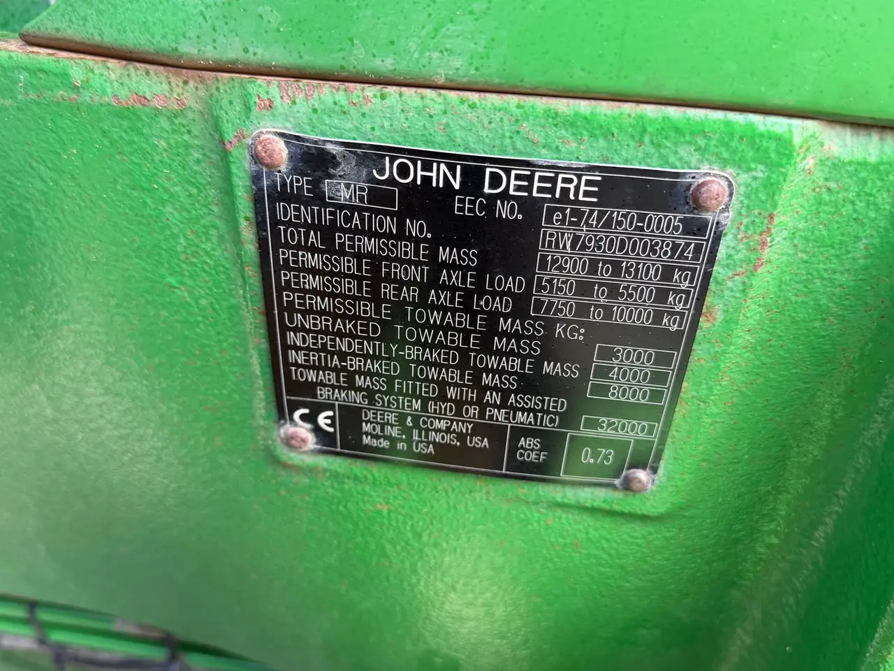 Billede 10 - John Deere 7930 TLS, Frontlift