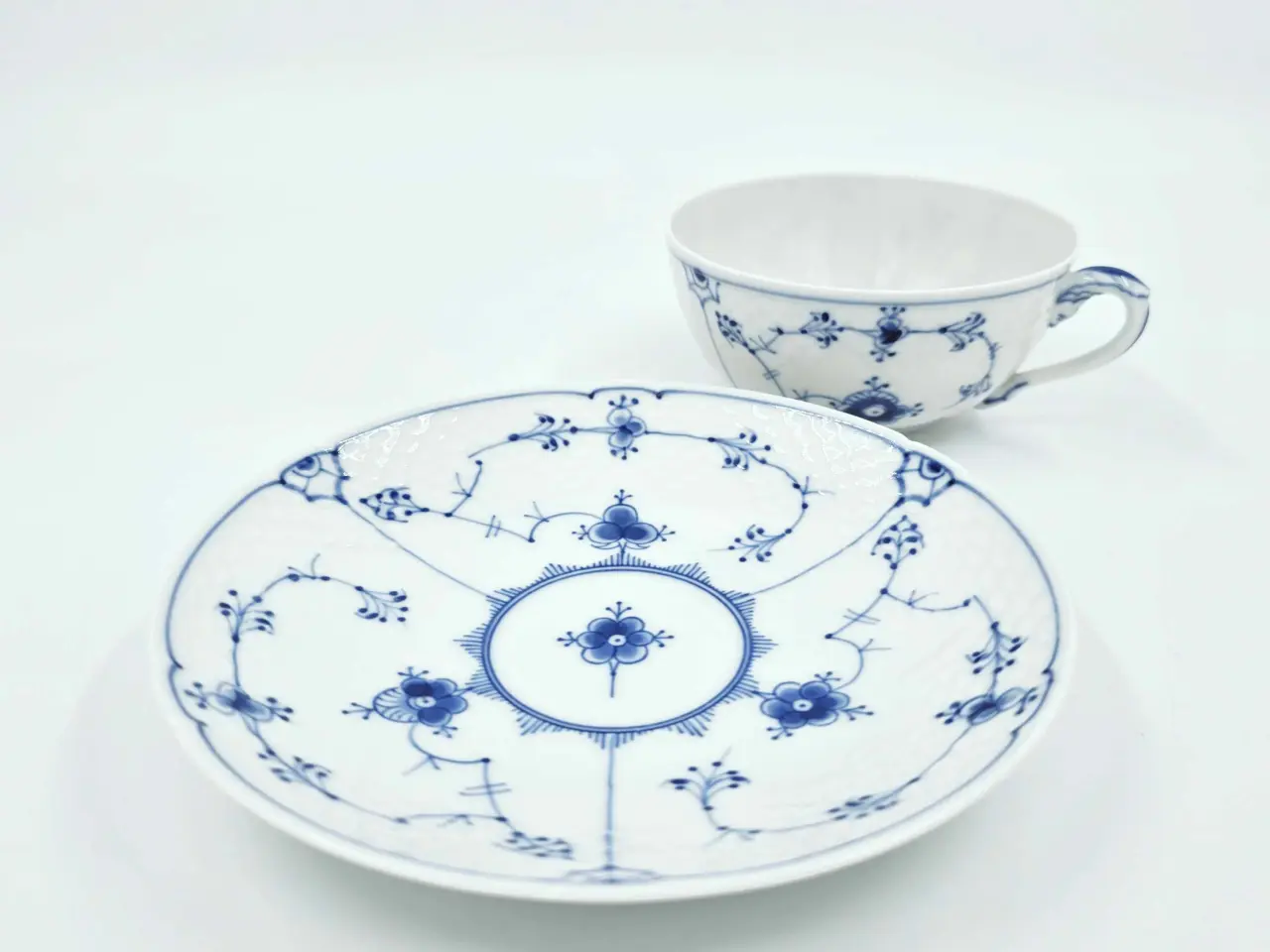 Billede 9 - Blåmalet tekop B&G Musselmalet Porcelæn 