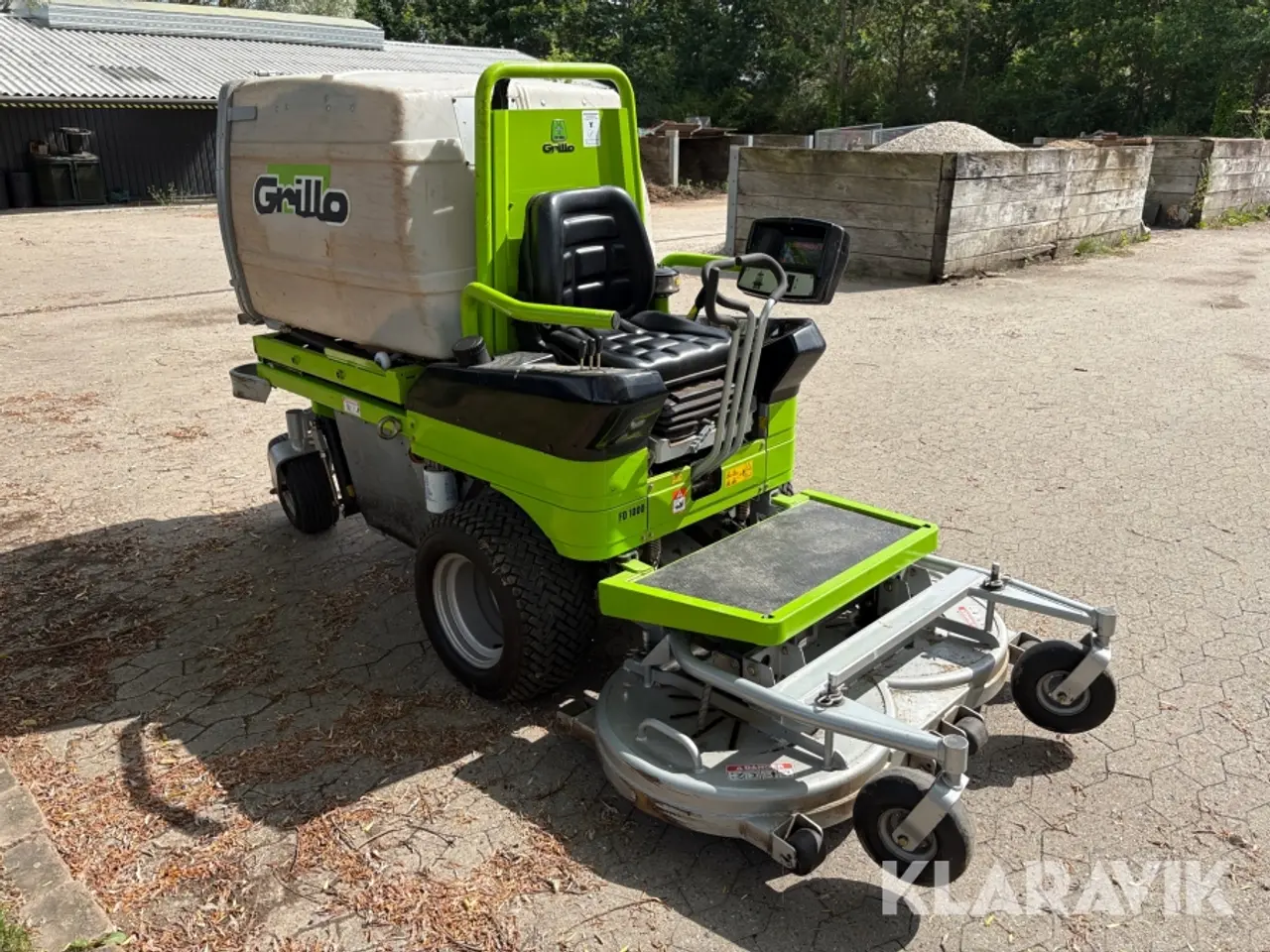 Billede 7 - Plæneklipper Grillo FD 1000 med opsamler