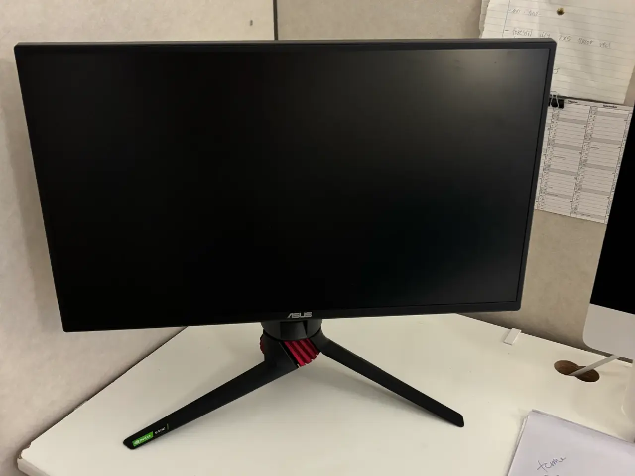 Billede 1 - Asus XG258Q 24,5" gaming-skærm (sort)