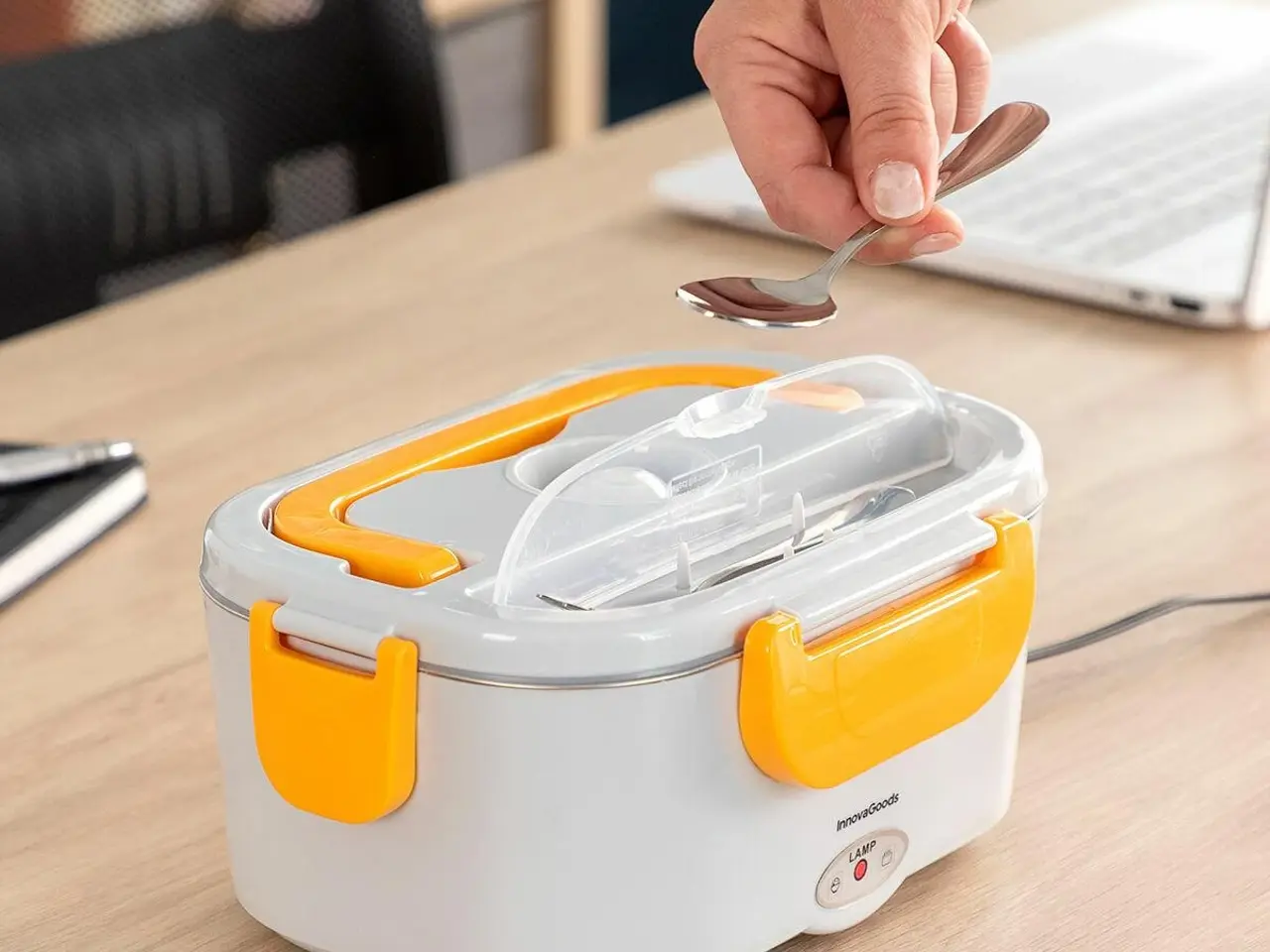 Billede 7 - Lunffi elektrisk madkasse til kontor og bil, 1,5 L