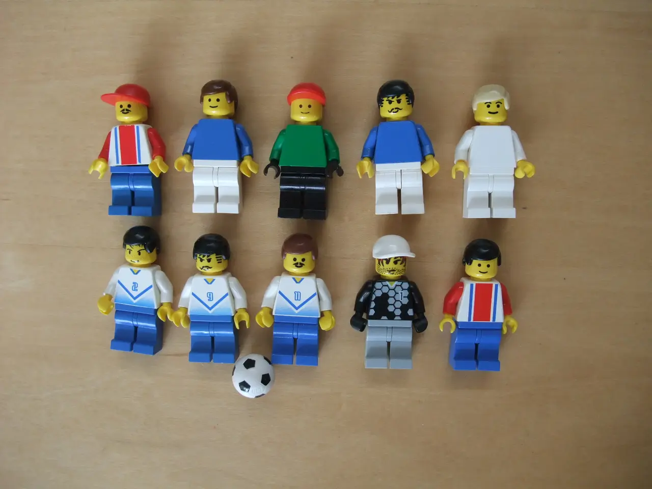 Billede 1 - Lego Team/Fodbold Spillere Figurer