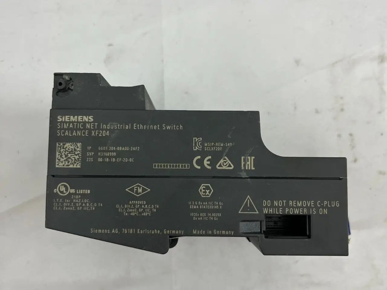 Billede 3 - Siemens SCALANCE XF204 Ethernet kontakt