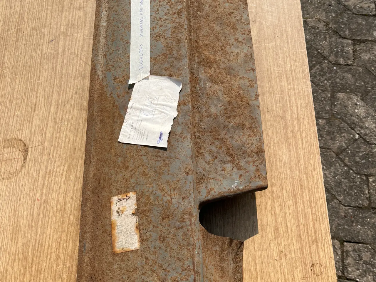 Billede 1 - Volvo 343 Sideplade før baghjul H.