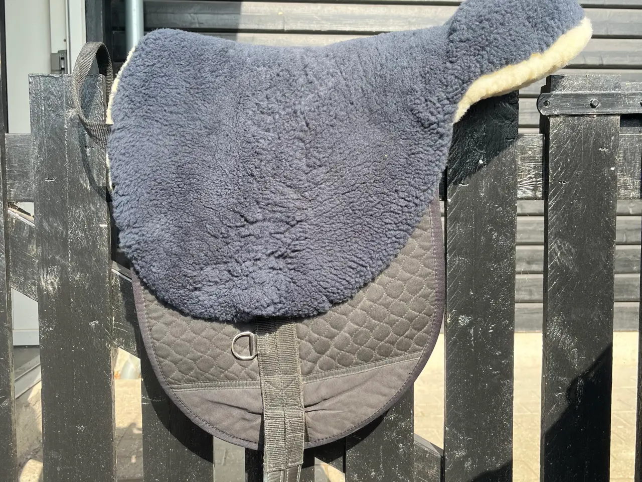 Billede 4 - Christ bareback lammeskinssadel + udstyr