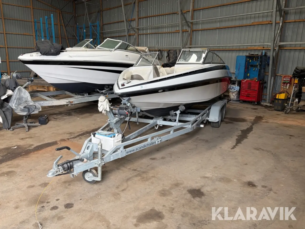 Billede 1 - Motorbåd med bådtrailer Crownline 180 BR
