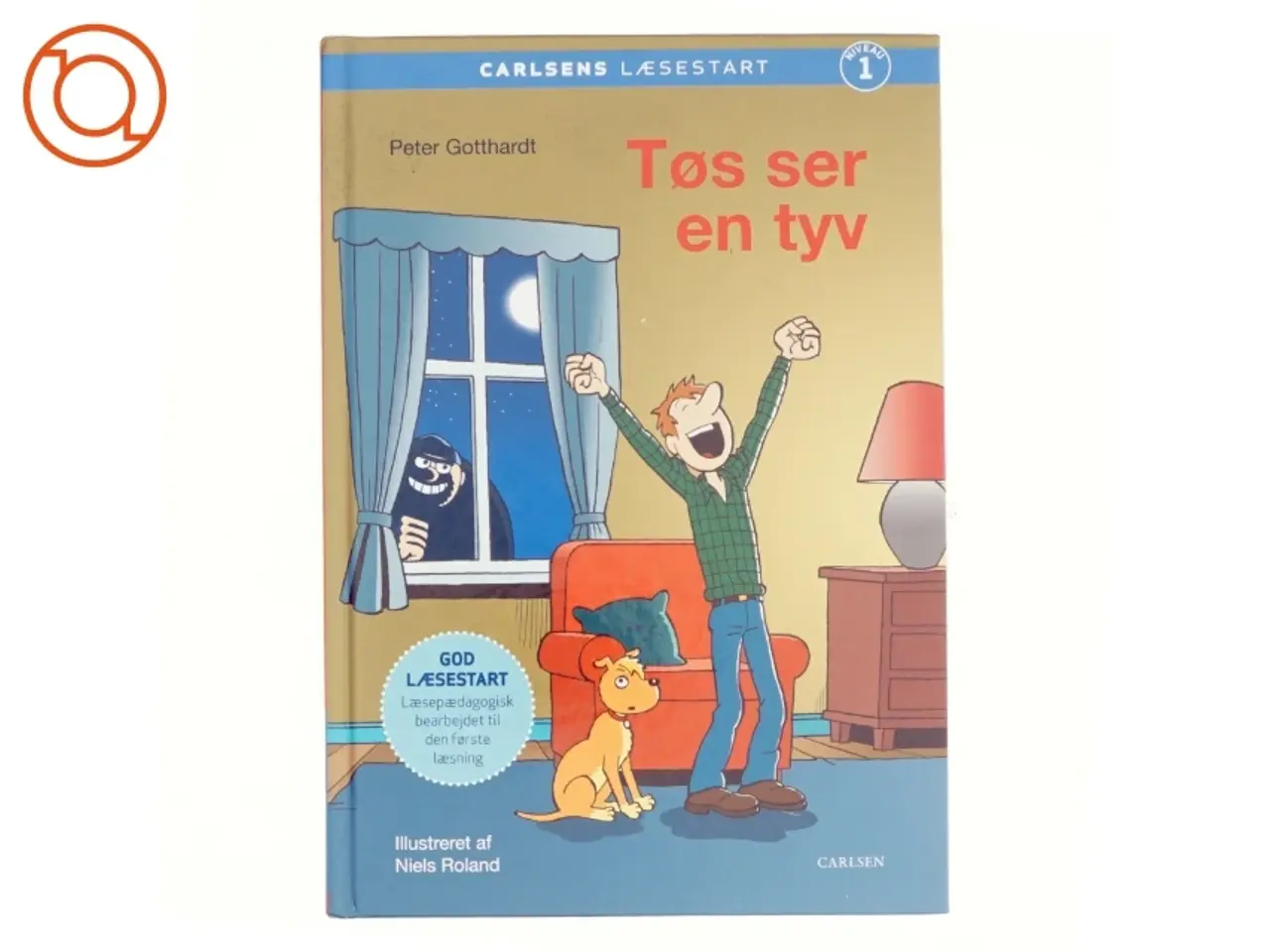Billede 1 - Tøs ser en tyv af Peter Gotthardt (Bog)
