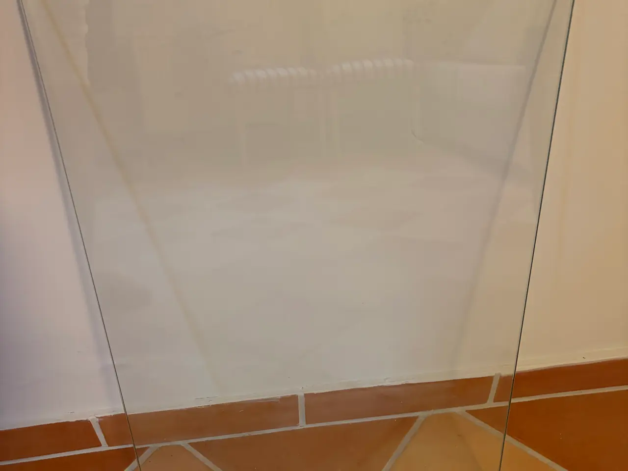 Billede 1 - Lamineret glasplade 44x73 cm (tykkelse 8 mm)