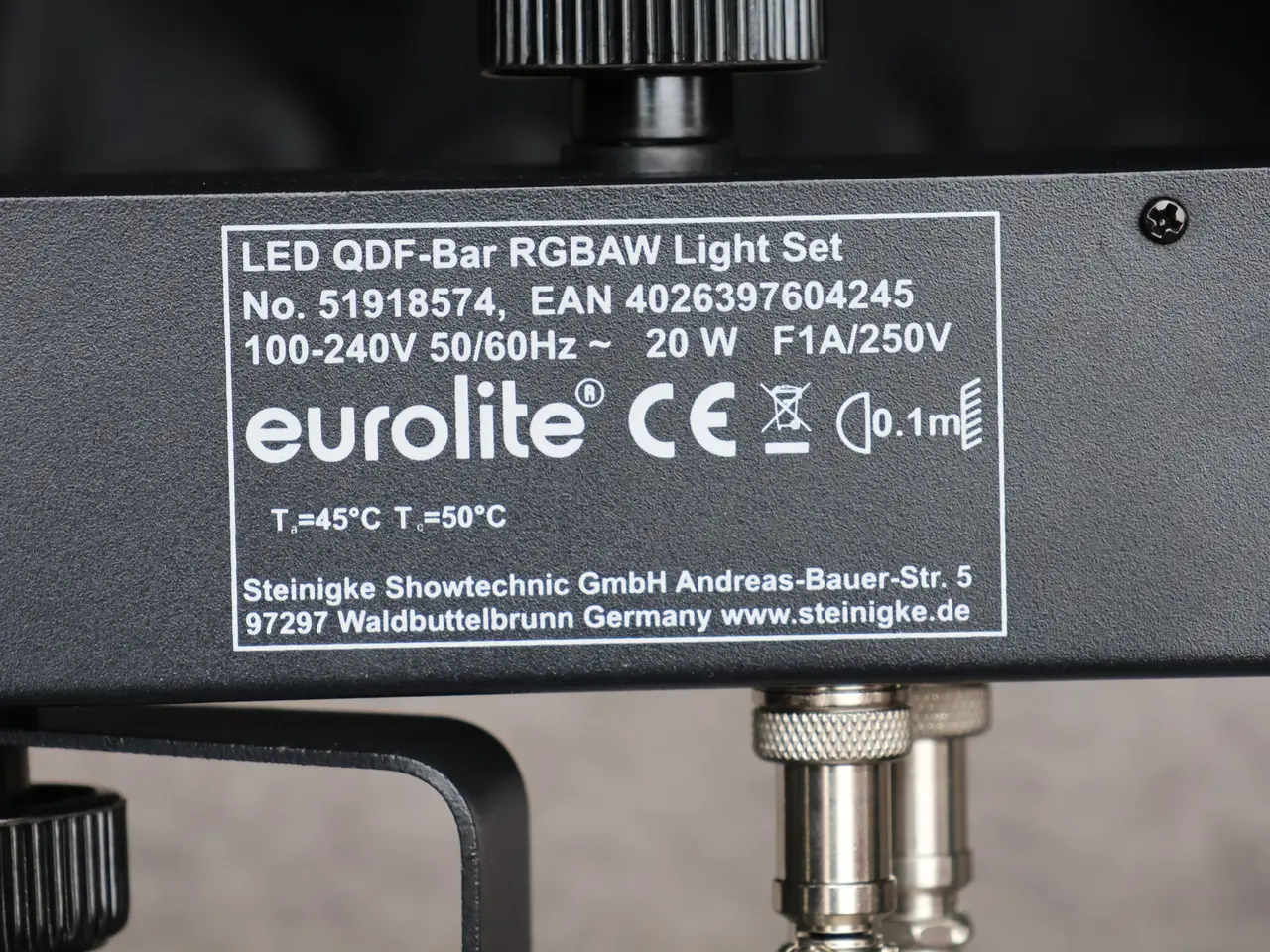 Billede 2 - Eurolite Led QDF-Bar RGBAW lys sæt