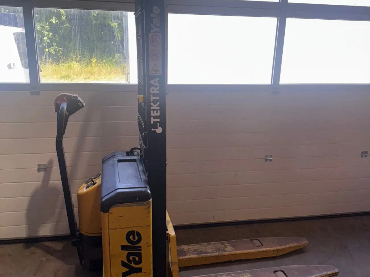 Billede 1 - Yale elekstrisk pallestabler med 1 meter stop.
