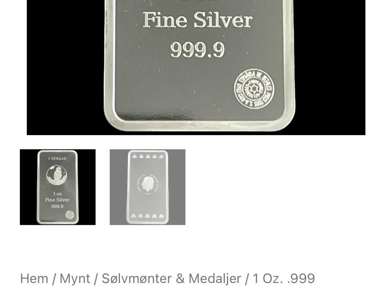 Billede 3 - 1 oz Sølv Dollar 