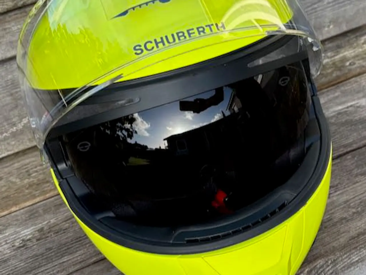Billede 7 - SCHUBERTH C5 Fluo Yellow, Størrelse L / 59