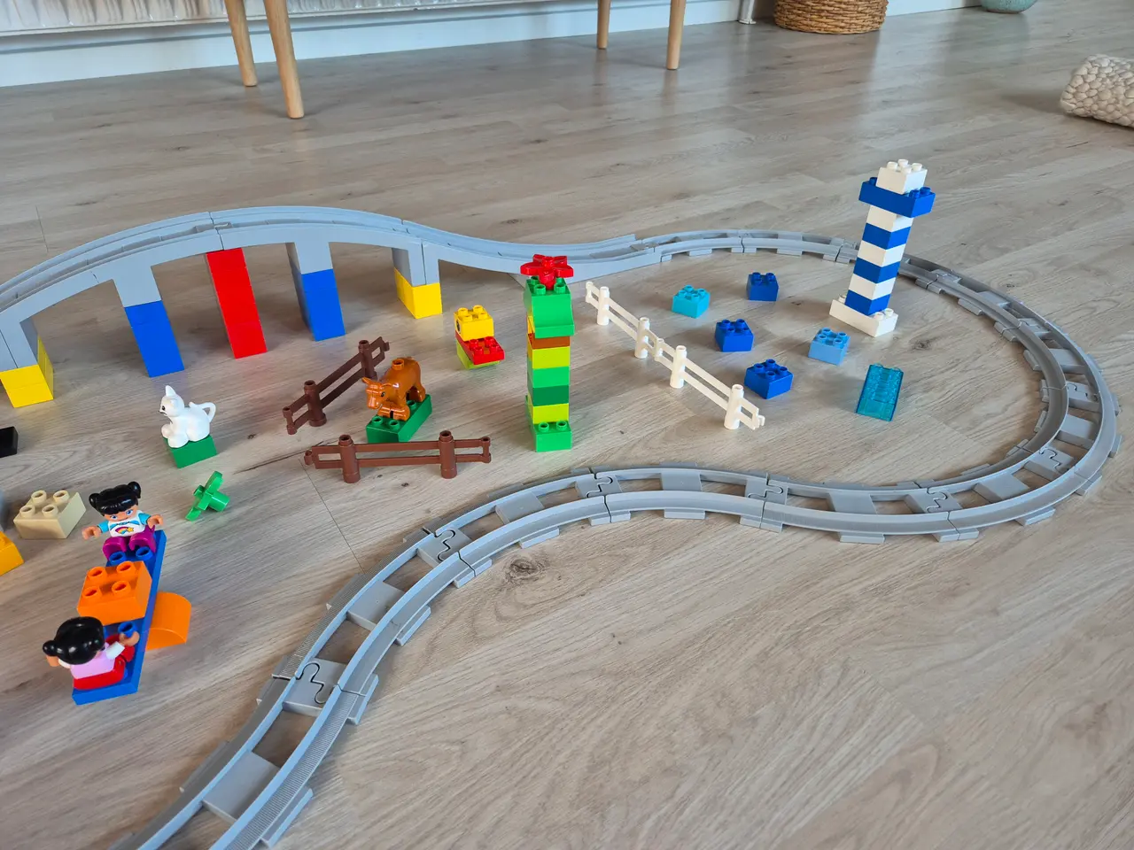 Billede 4 - Duplo Smart Elektrisk Togbane, Damptog, APP funkti