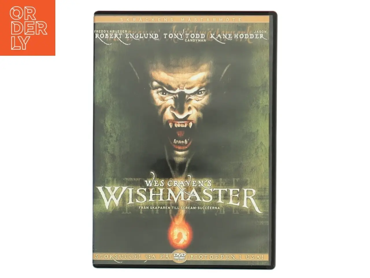Billede 1 - Wes Craven's Wishmaster med Robert Englund (DVD)