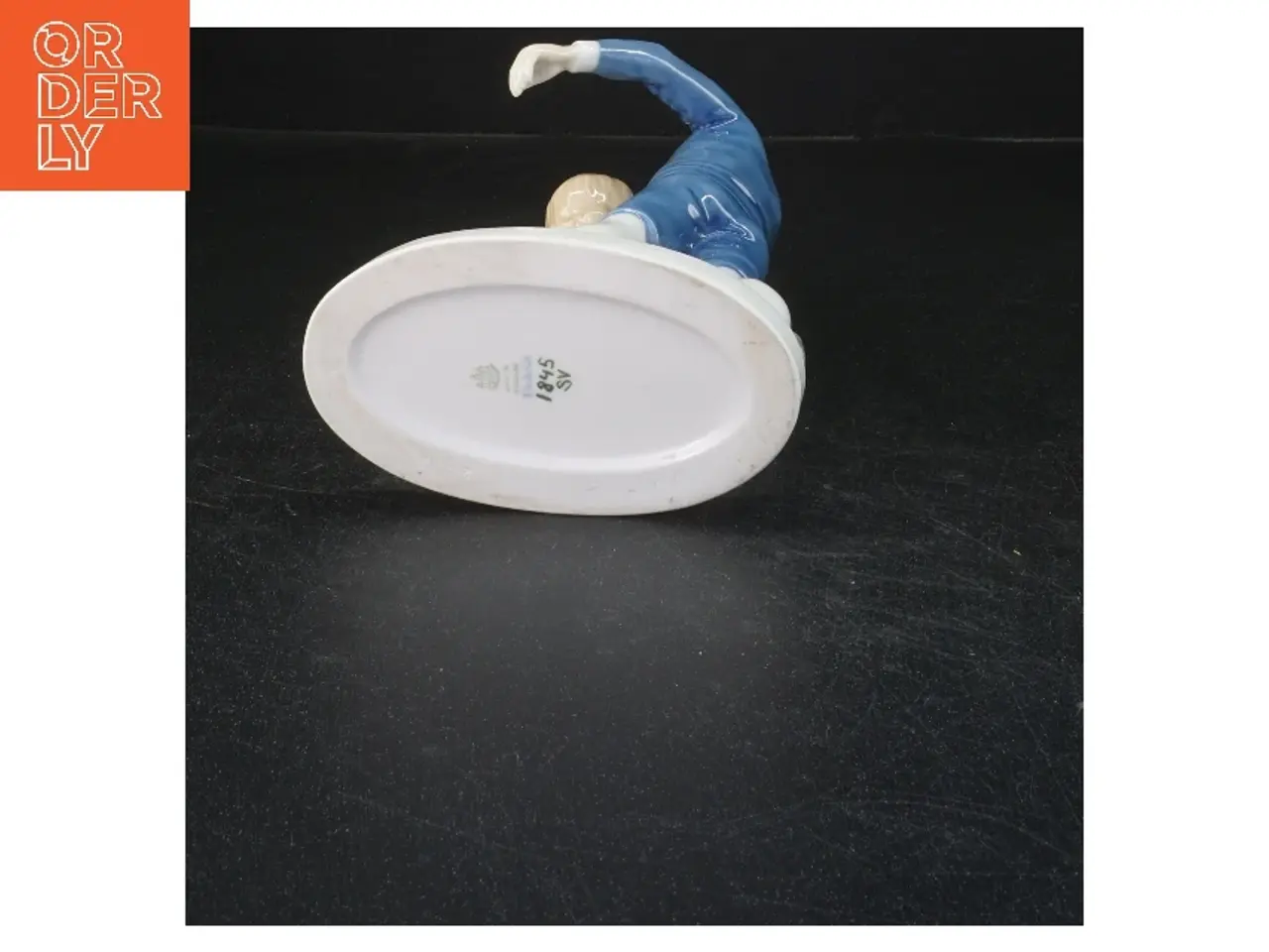 Billede 3 - Porcelænsfigur af dansende par fra B&G (str. 21x12 cm)