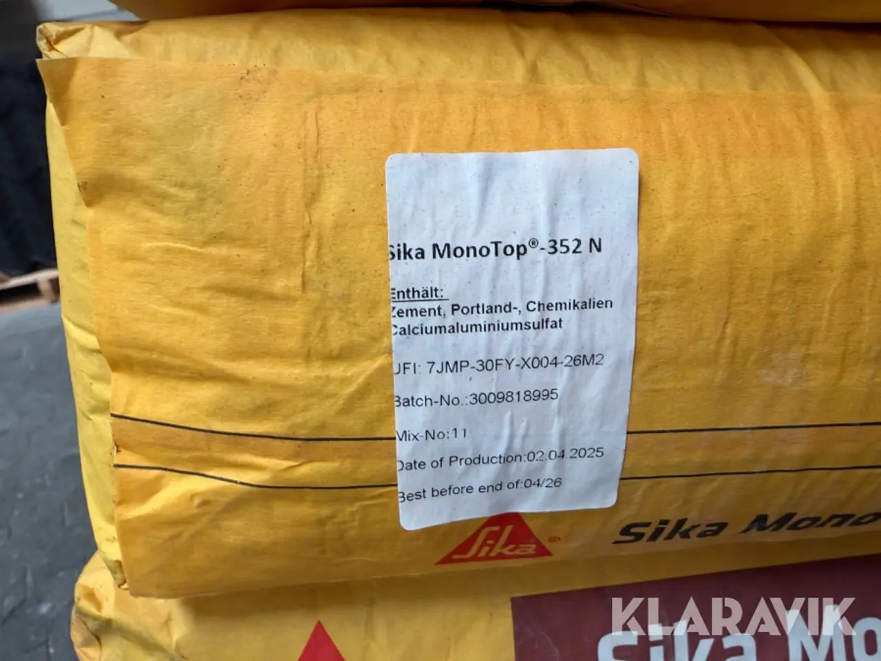 Billede 11 - Mørtel Sika Monotop 352 N 18 styk