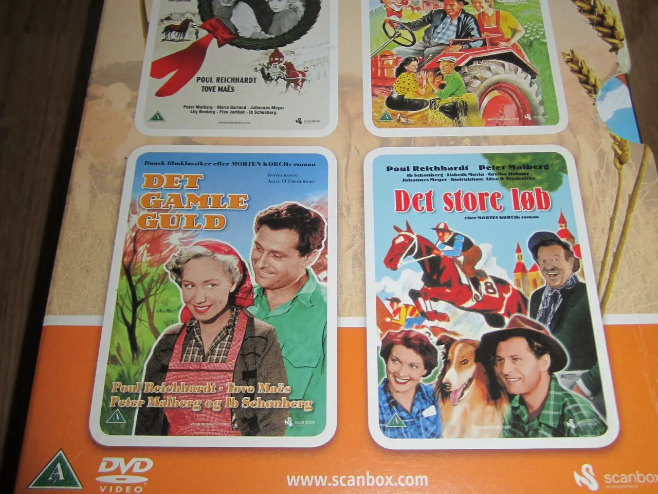 Billede 1 - BYD. MORTEN KORCH. 4 x DVD.