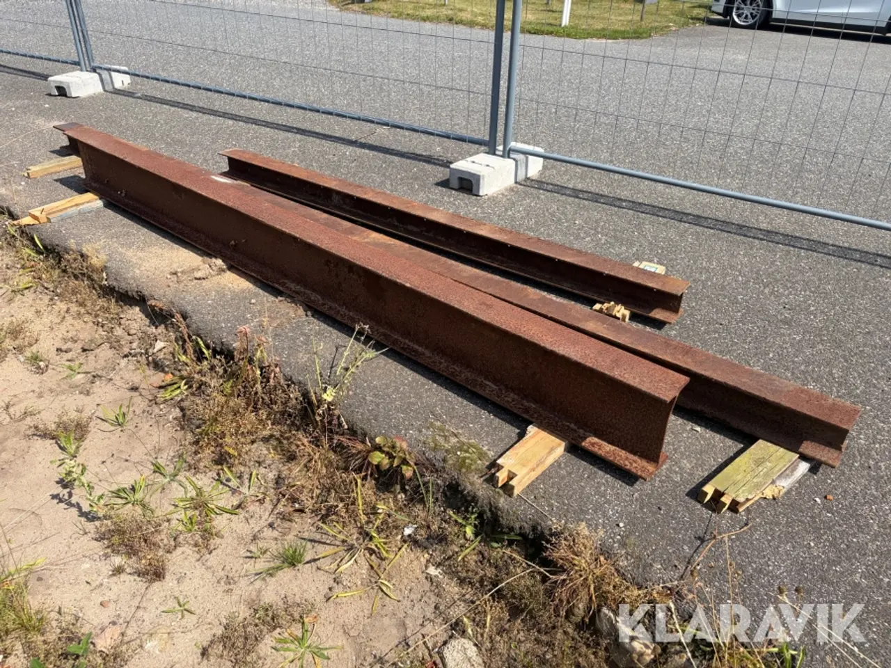 Billede 6 - Stålbjælker, 1 IPE og 2 HEB, 3 Styk afskåret