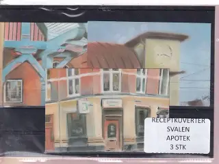 Receptkuverter - Svalen Apotek - 3 Stk.