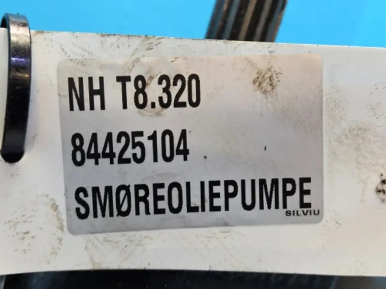 Billede 16 - New Holland T8.320 Smøreoliepumpe 84425104