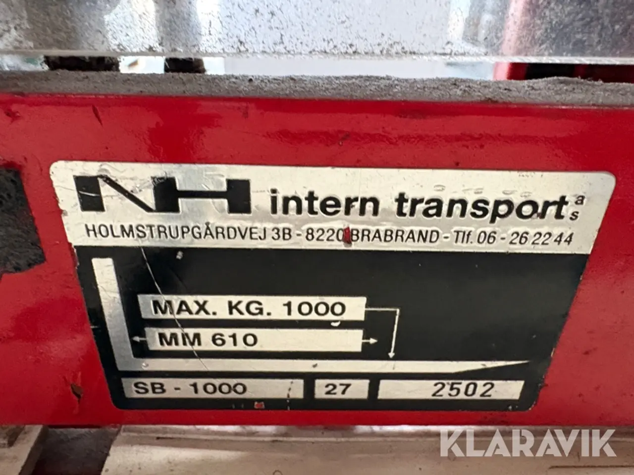 Billede 8 - Palleløfter NB SB 1000