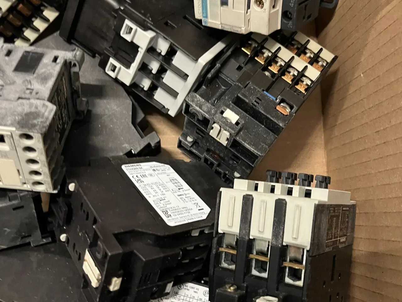 Billede 14 - Siemens 3TH / 3TF kontaktor relæ Huge parti 24V DC