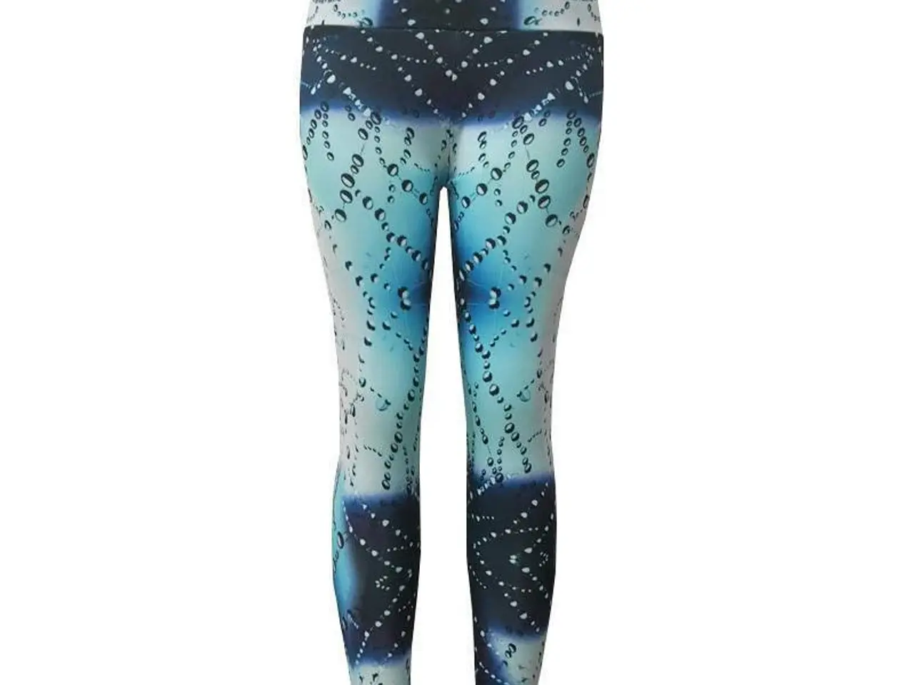 Billede 2 - Leggins.Bare rare at have på/str: L-med dråbeprint