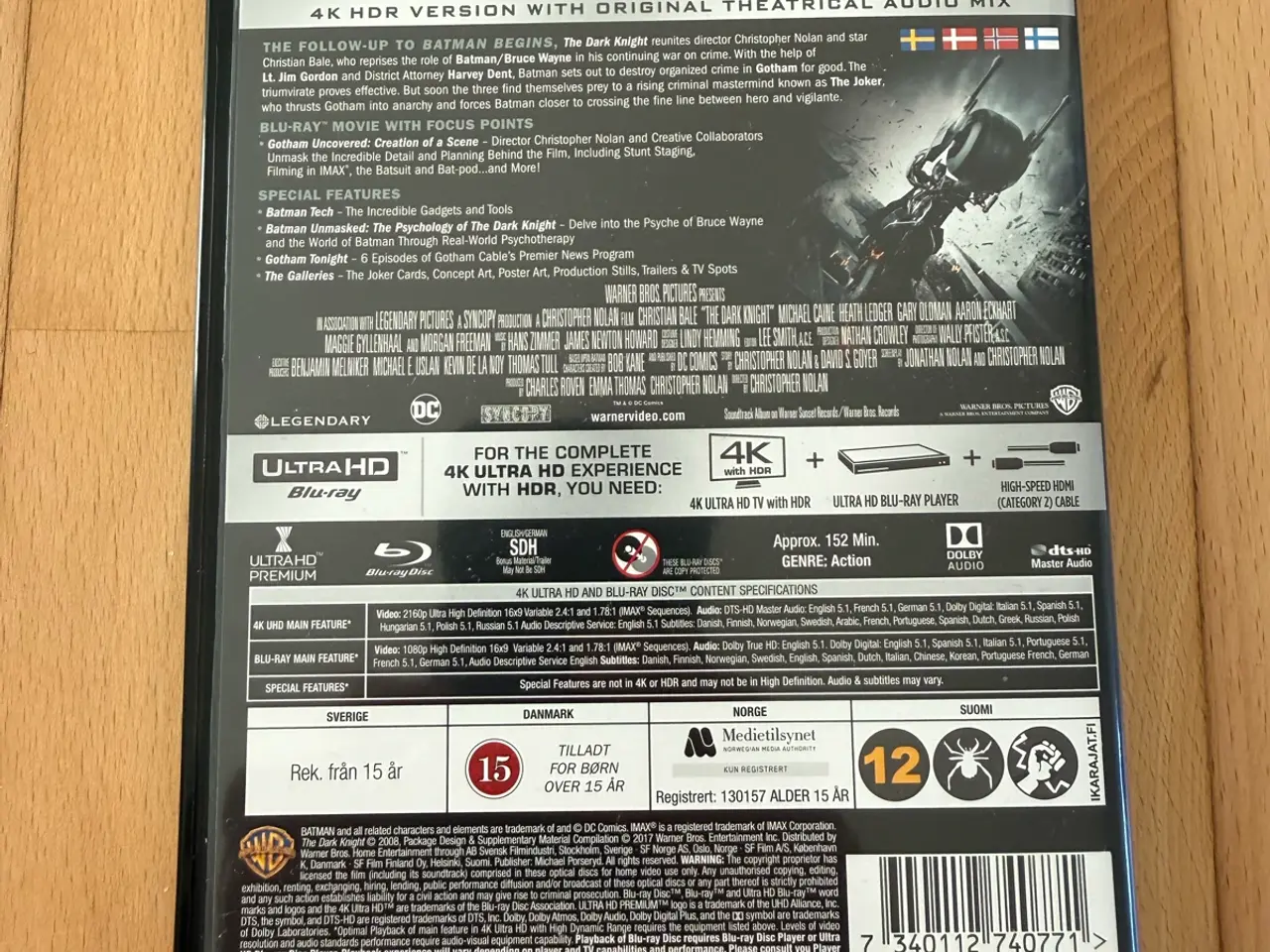 Billede 2 - Batman The Dark Knight 4K