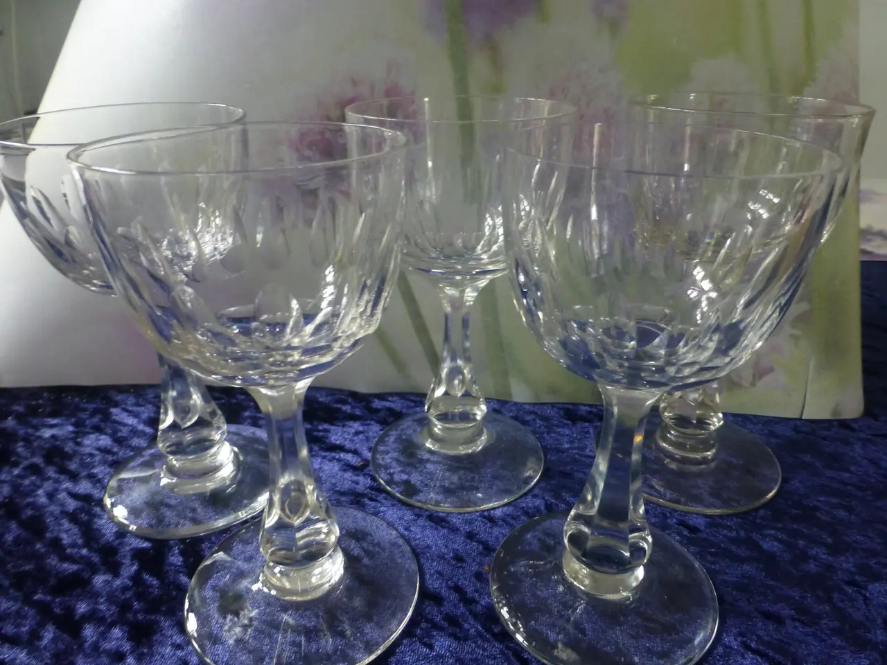 Billede 1 - Derby Hvidvins Glas H 13 Ø 7cm