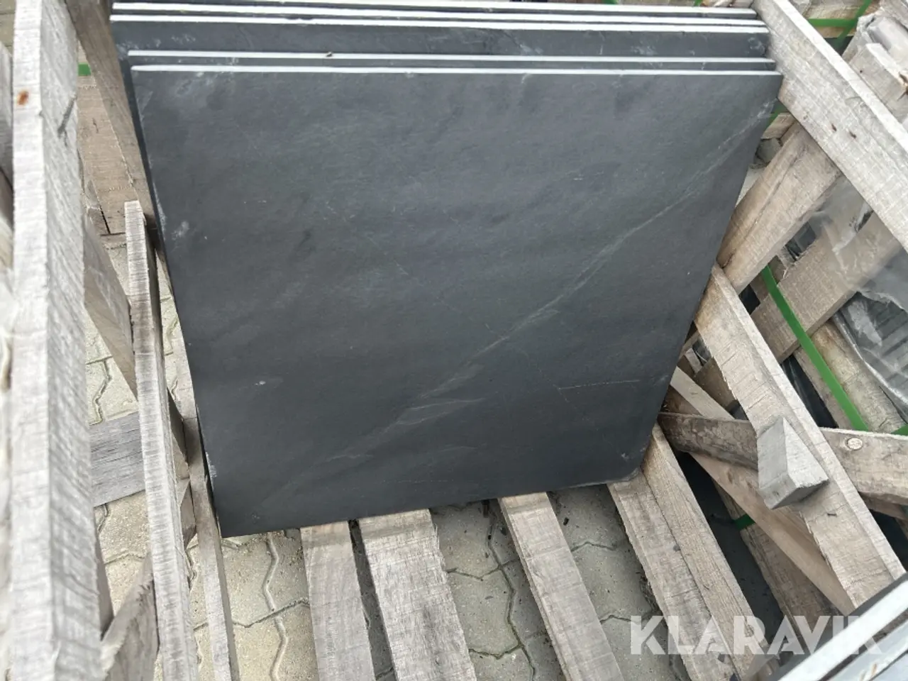Billede 2 - Kinesisk Skifer Black Slate 5 paller