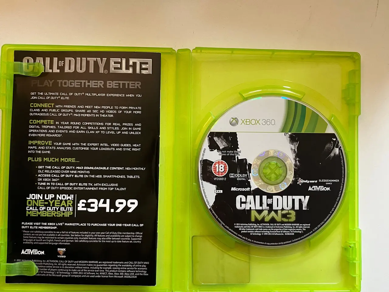 Billede 2 - Call of Duty Modern Warfare 3 Xbox 360 spil