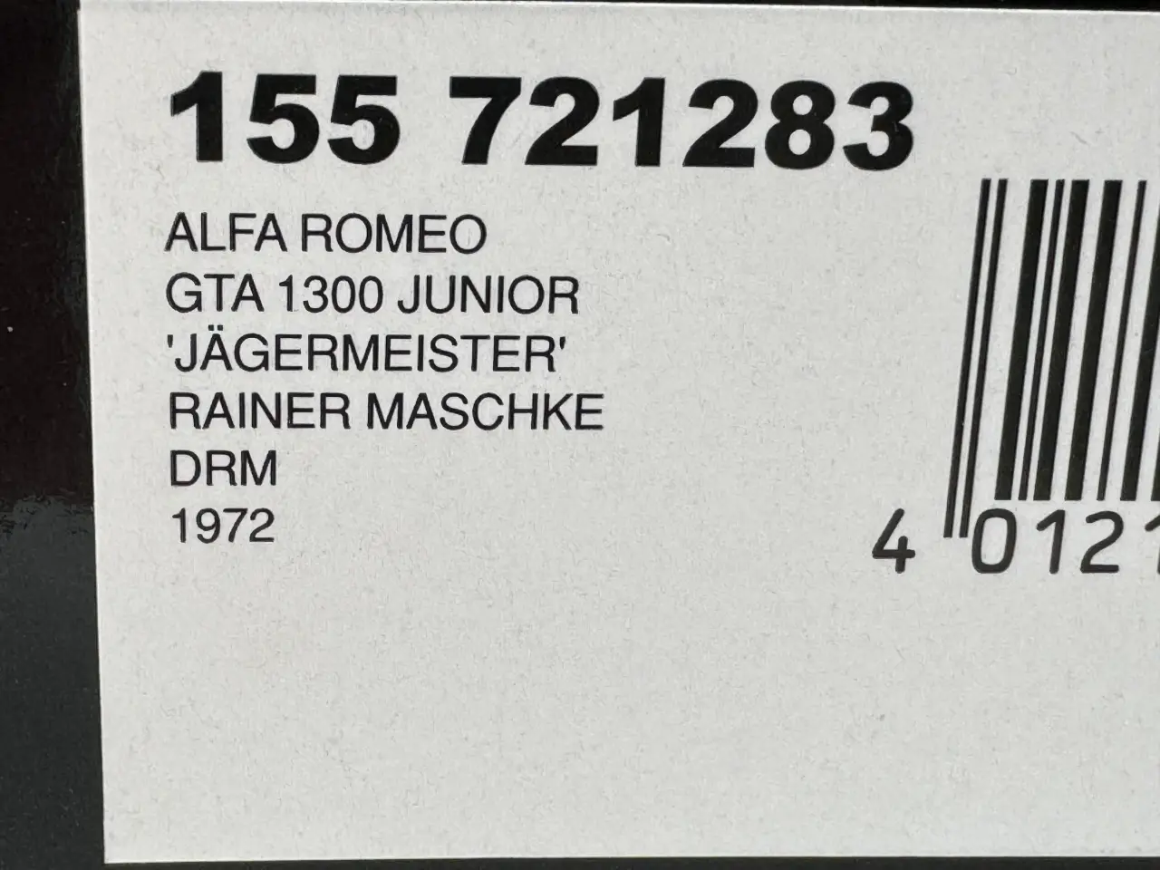 Billede 11 - 1972 Alfa Romeo GTA 1300 Junior #83 - 1:18