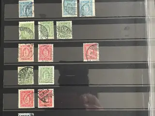 Danmark, stemplet, Tjenestemærker - 20 stk.