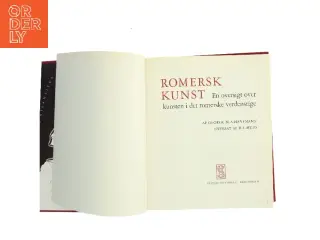 Romersk Kunst af George M. A. Hanfmann (Bog)
