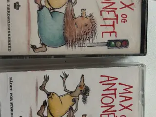 KASETTEBÅND FRA RÅDET FOR FÆRDSELSSIKKERHED.