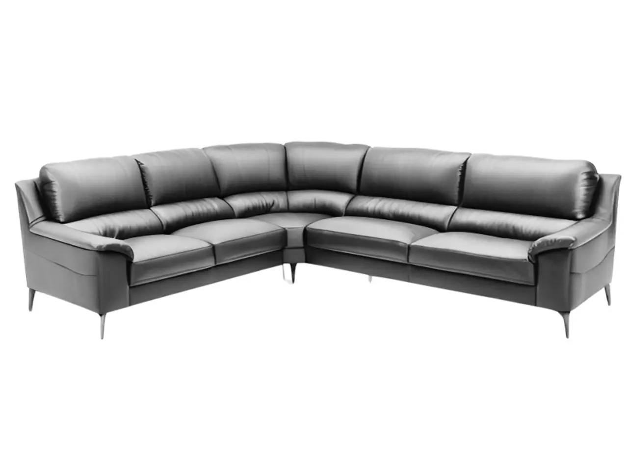 Billede 1 - Agedrup Læder Hjørnesofa