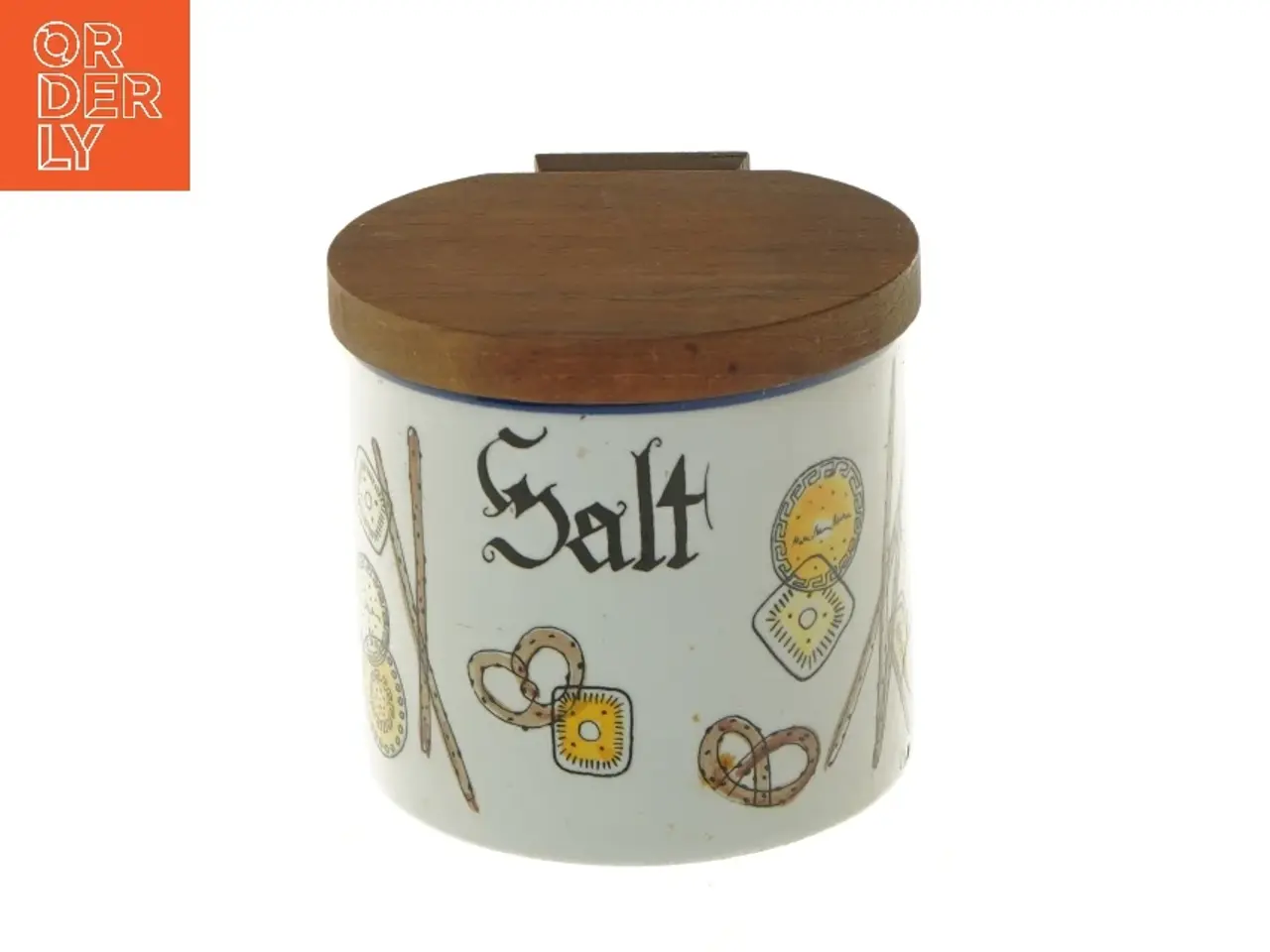 Billede 1 - Vintage saltbeholder (str. 10,5x10,5 cm)