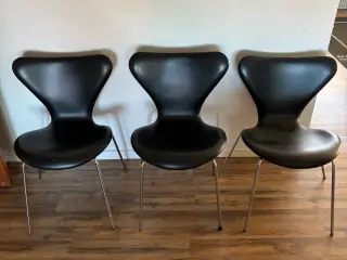 Arne Jacobsen 7er stole 6 stk.