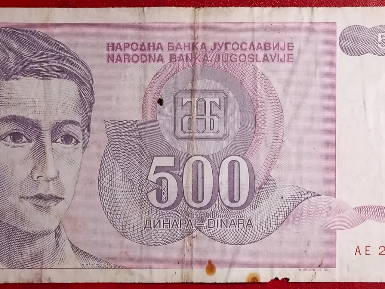 Billede 1 - JUGOSLAVIEN YUGOSLAVIA 500 DINARA 1992 p113