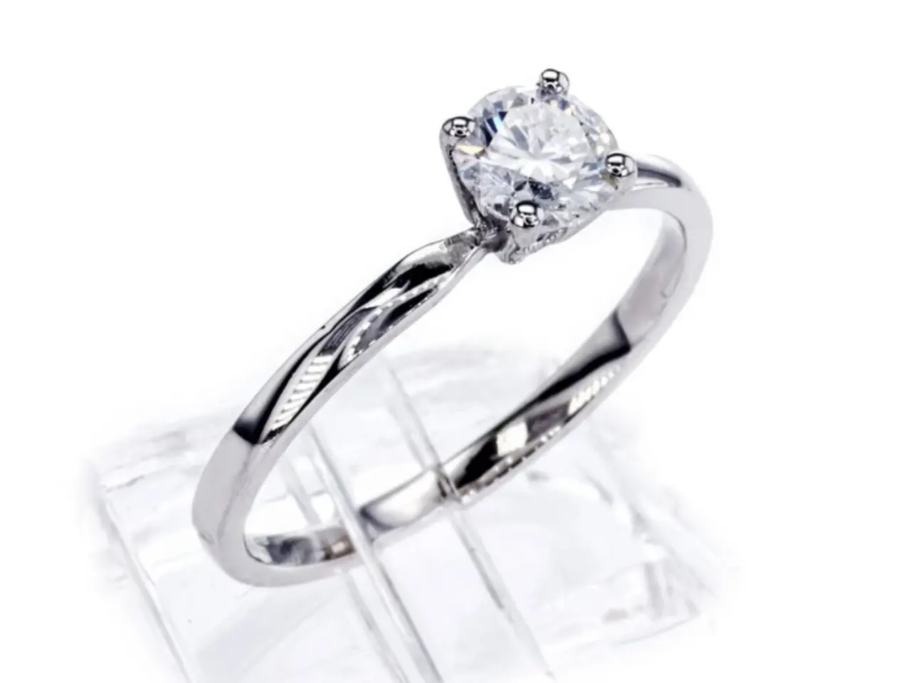 Billede 3 - Naturlig Diamantring 0.51ct