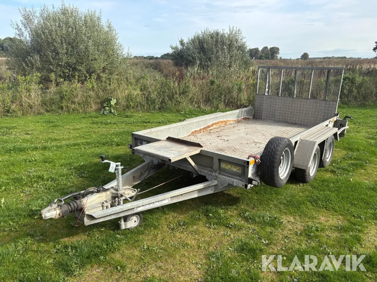 Billede 1 - Maskintrailer Ifor Williams 126-R 3500 kg.