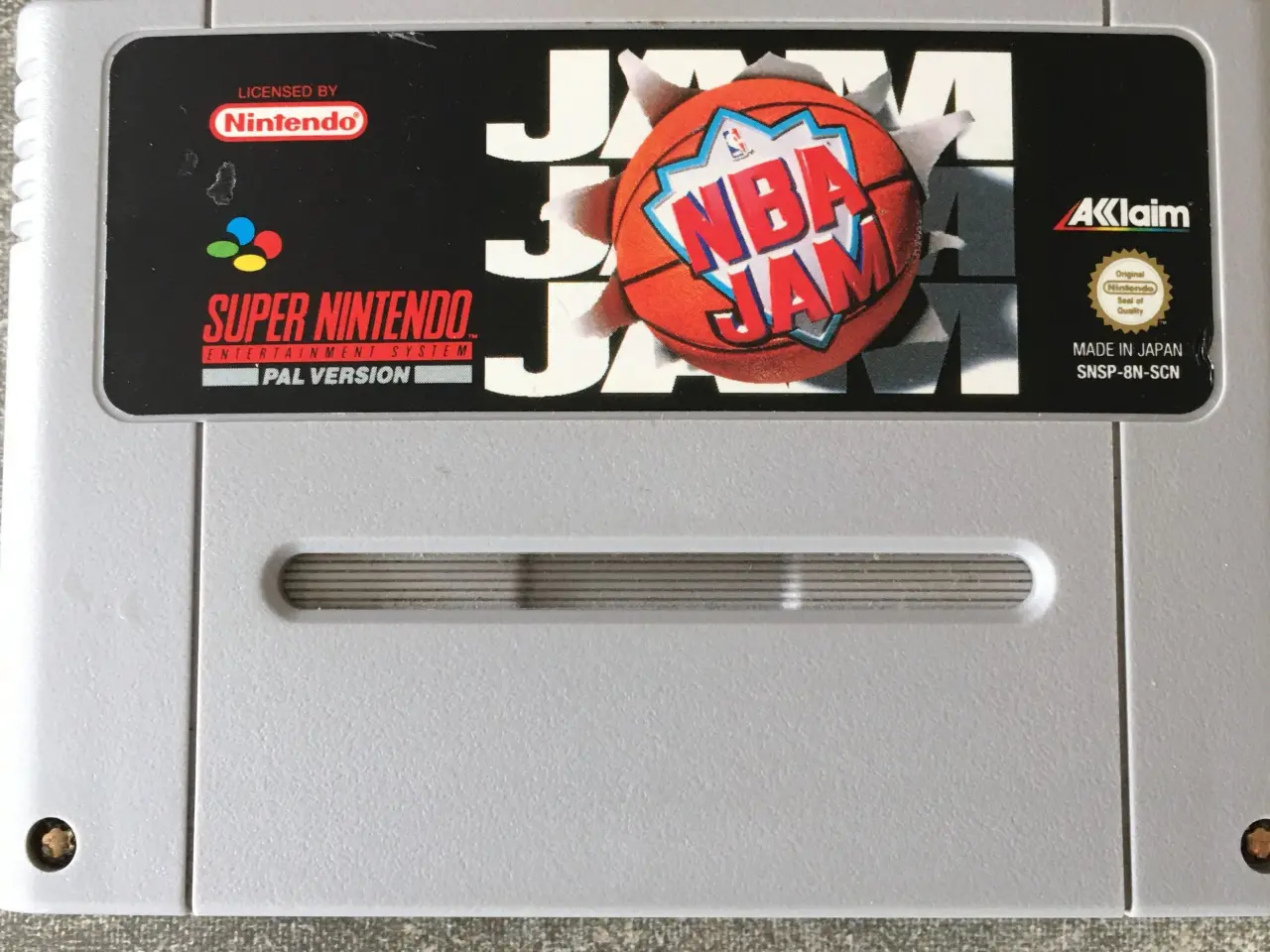 Billede 1 - NBA JAM spil super Nintendo 